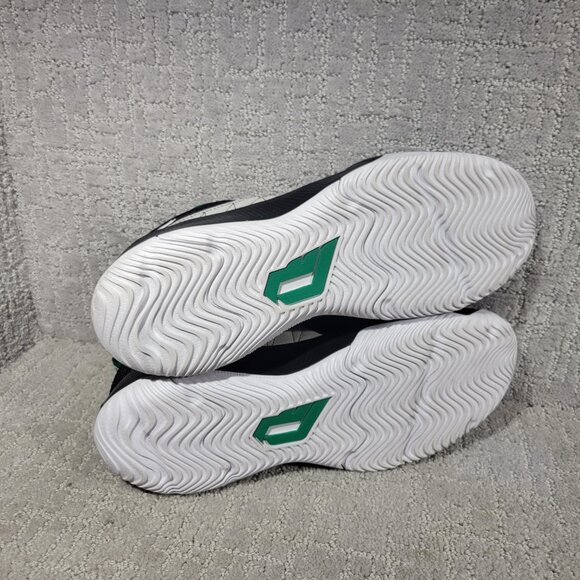 Adidas Dame Extply 2.0 Men's US 13 Court Green Black Basketball Sneakers ID1808 - Picture 9 of 12